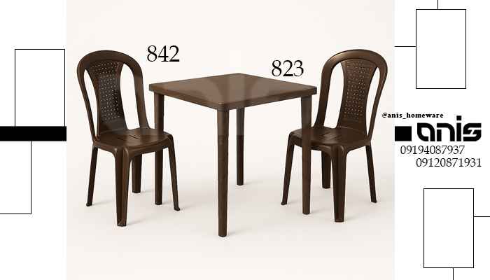 میز و صندلی پلاستیکی ناهارخوری