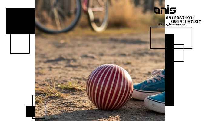 توپ پلاستیکی راه راه