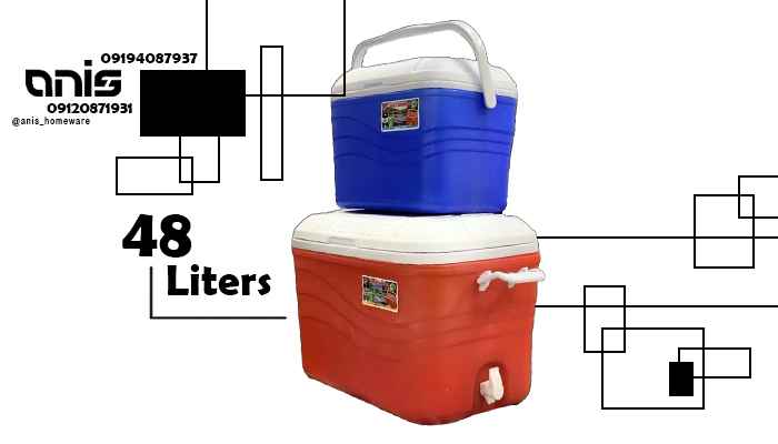 یخدان پلاستیکی سفری