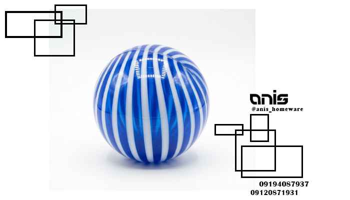 توپ پلاستیکی راه راه