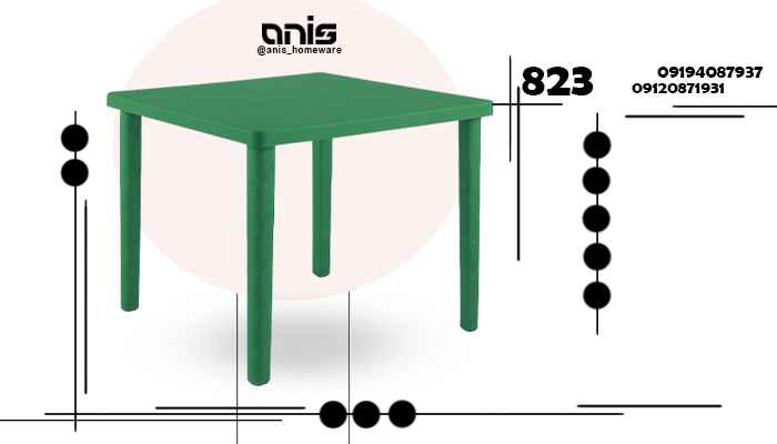 میز پلاستیکی رستورانی