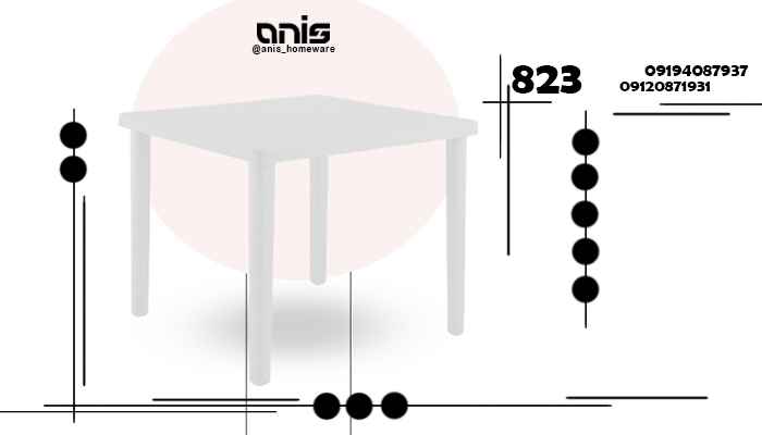 میز پلاستیکی ویلا