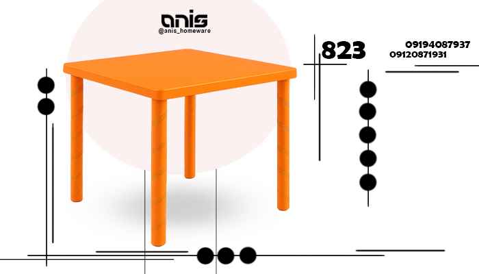 میز پلاستیکی ویلایی