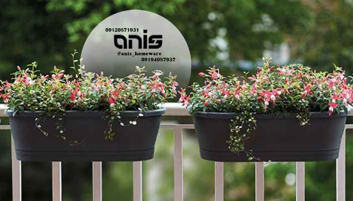 گلدان پلاستیکی اپارتمانی