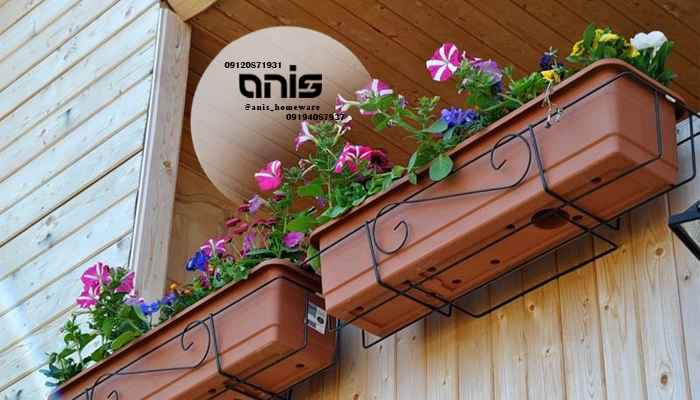 گلدان پلاستیکی آپارتمانی