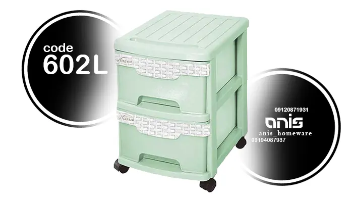 فایل پلاستیکی دو کشو